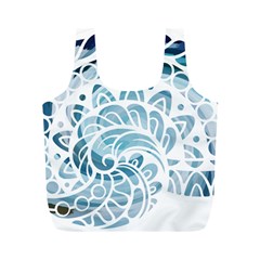 Coquillage-marin-seashell Full Print Recycle Bag (m) by alllovelyideas