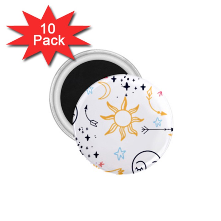 Pattern Mystic 1.75  Magnets (10 pack) 