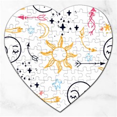 Pattern Mystic Jigsaw Puzzle (heart)