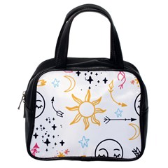 Pattern Mystic Classic Handbag (one Side)