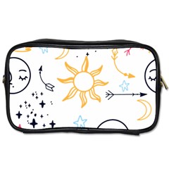 Pattern Mystic Toiletries Bag (two Sides)