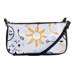 Pattern Mystic Shoulder Clutch Bag