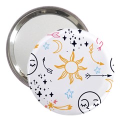 Pattern Mystic 3  Handbag Mirrors