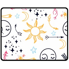 Pattern Mystic Double Sided Fleece Blanket (medium) 