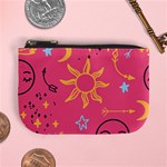 Pattern Mystic Color Mini Coin Purse Front