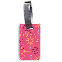 Pattern Mystic Color Luggage Tag (one Side)