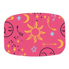 Pattern Mystic Color Mini Square Pill Box