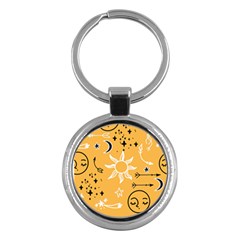 Pattern Mystic Color2 Key Chain (round) by alllovelyideas