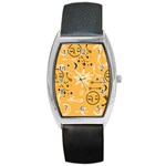 Pattern Mystic Color2 Barrel Style Metal Watch Front