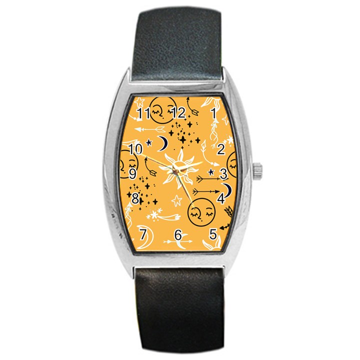 Pattern Mystic Color2 Barrel Style Metal Watch