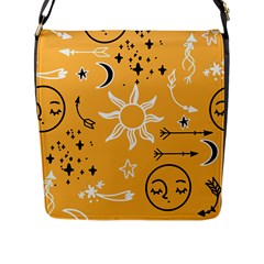 Pattern Mystic Color2 Flap Closure Messenger Bag (l) by alllovelyideas