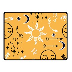 Pattern Mystic Color2 Double Sided Fleece Blanket (small)  by alllovelyideas