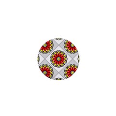 Mandala Modern Forme Geometrique 1  Mini Buttons by byali