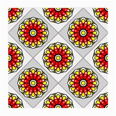 Mandala Modern Forme Geometrique Medium Glasses Cloth (2 Sides) by byali