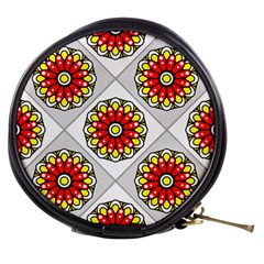 Mandala Modern Forme Geometrique Mini Makeup Bag by byali