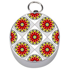 Mandala Modern Forme Geometrique Silver Compasses by byali