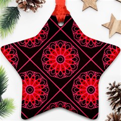 Mandala Colore Abstraite Ornament (star) by byali