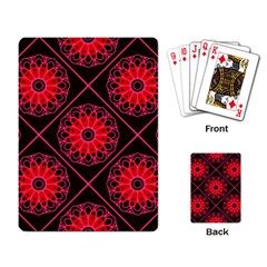 Mandala Colore Abstraite Playing Cards Single Design (rectangle) by byali