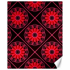 Mandala Colore Abstraite Canvas 16  X 20  by byali