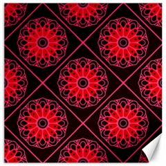 Mandala Colore Abstraite Canvas 20  X 20 