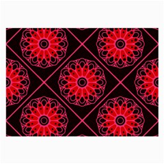 Mandala Colore Abstraite Large Glasses Cloth (2 Sides) by byali