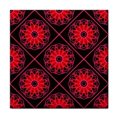 Mandala Colore Abstraite Face Towel by byali