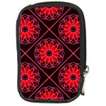 Mandala Colore Abstraite Compact Camera Leather Case Front