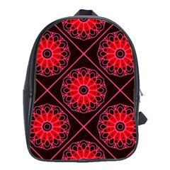 Mandala Colore Abstraite School Bag (large) by byali