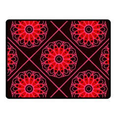 Mandala Colore Abstraite Fleece Blanket (small) by byali