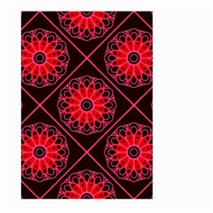 Mandala Colore Abstraite Large Garden Flag (two Sides) by byali