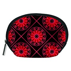 Mandala Colore Abstraite Accessory Pouch (medium) by byali