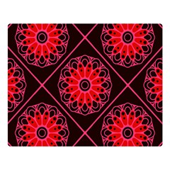 Mandala Colore Abstraite Double Sided Flano Blanket (large)  by byali