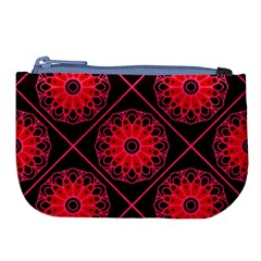 Mandala Colore Abstraite Large Coin Purse by byali