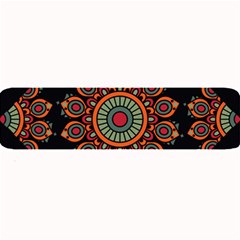 Colored Mandala Dark 2 Large Bar Mats