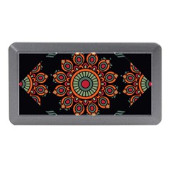 Colored Mandala Dark 2 Memory Card Reader (mini) by byali