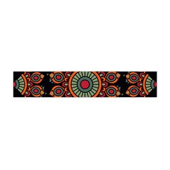 Colored Mandala Dark 2 Flano Scarf (mini) by byali