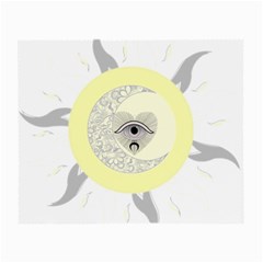 Soleil-lune-oeil Small Glasses Cloth (2 Sides)