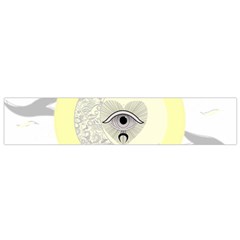 Soleil-lune-oeil Small Flano Scarf