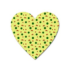 Watermelon Heart Magnet