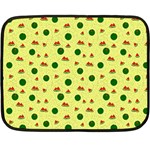 Watermelon Double Sided Fleece Blanket (Mini)  35 x27  Blanket Front