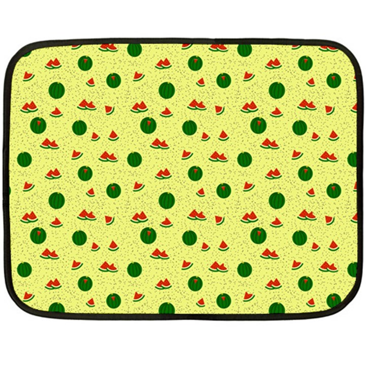 Watermelon Double Sided Fleece Blanket (Mini) 