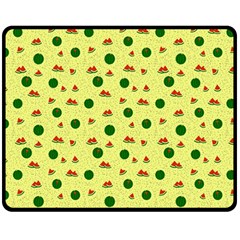 Watermelon Double Sided Fleece Blanket (medium) 