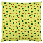 Watermelon Large Flano Cushion Case (Two Sides) Back