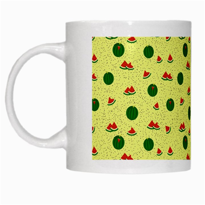 Watermelon White Mugs