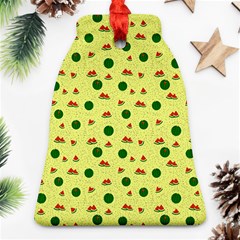 Watermelon Bell Ornament (two Sides)