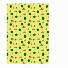 Watermelon Large Garden Flag (two Sides) by UniqueThings