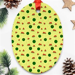 Watermelon Ornament (oval)