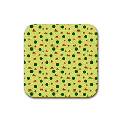 Watermelon Rubber Coaster (square) 