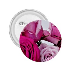 Magenta Roses 2 25  Buttons by kaleidomarblingart