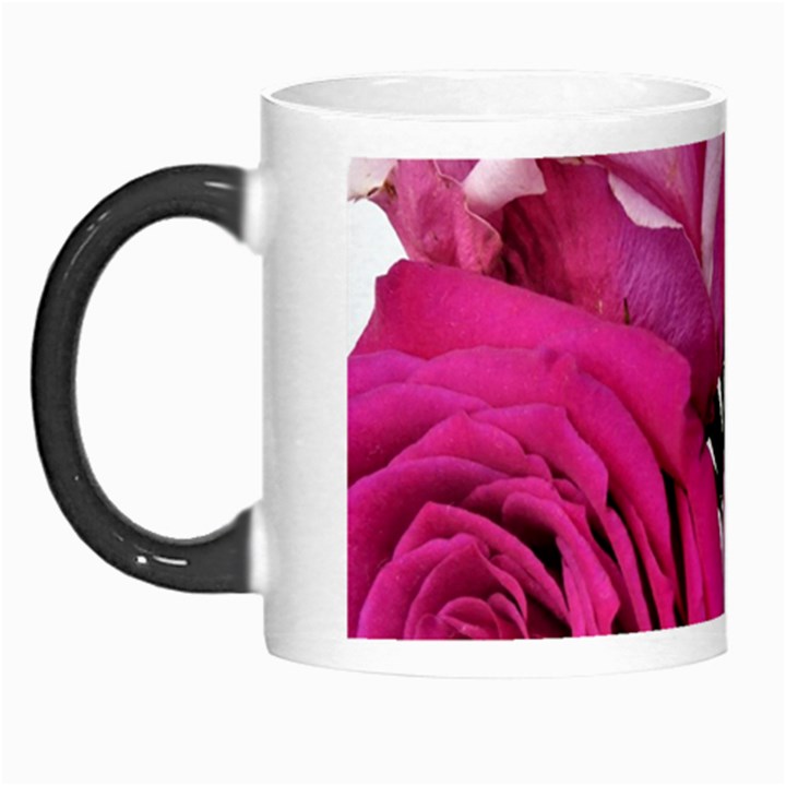 Magenta roses Morph Mugs